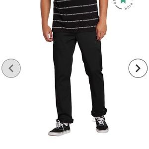 Volcom Frickin modern chino pant black size 30